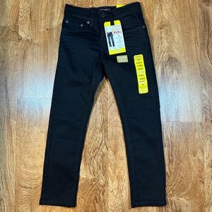 Levi Signature Strauss Gold Black Flex Skinny Denim / Jeans Boys Size 8 NWT
